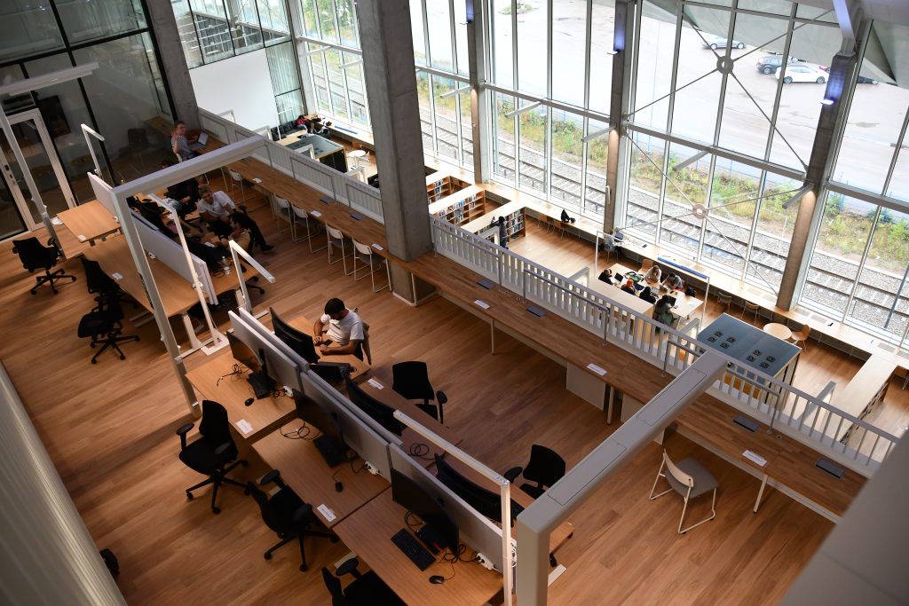 Outside the Gamelab classroom